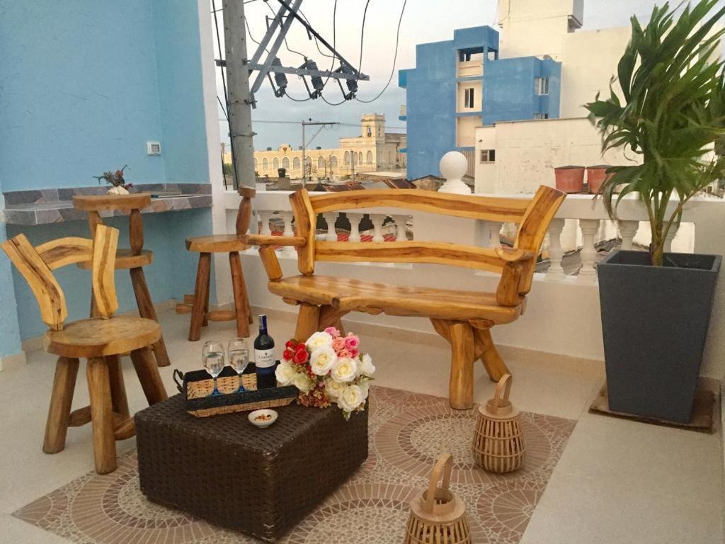 Luna Nueva Casa De Huespedes Riohacha Bagian luar foto